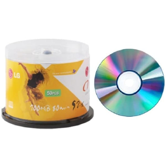 LG Printable Cd Recordable - 50pcs - 700mb(80min)