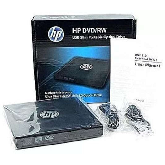 HP DVD/RW USB Slim Portable Optical Drive