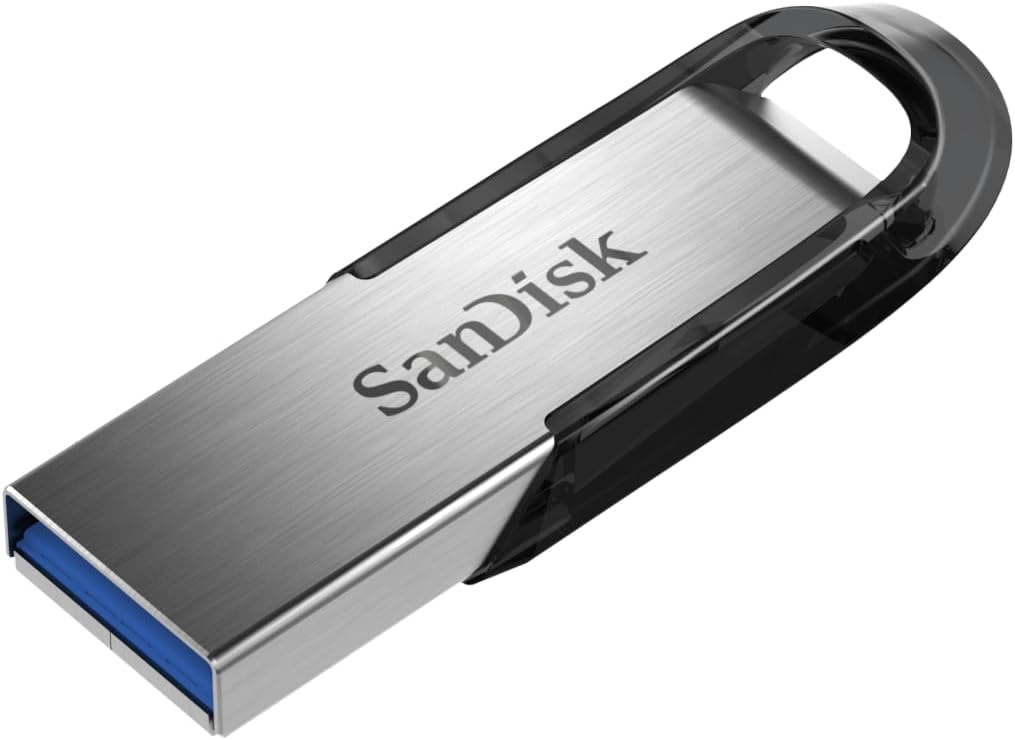 SanDisk 64GB Ultra Flair USB 3.0 Flash Drive - SDCZ73-064G-G46, Black