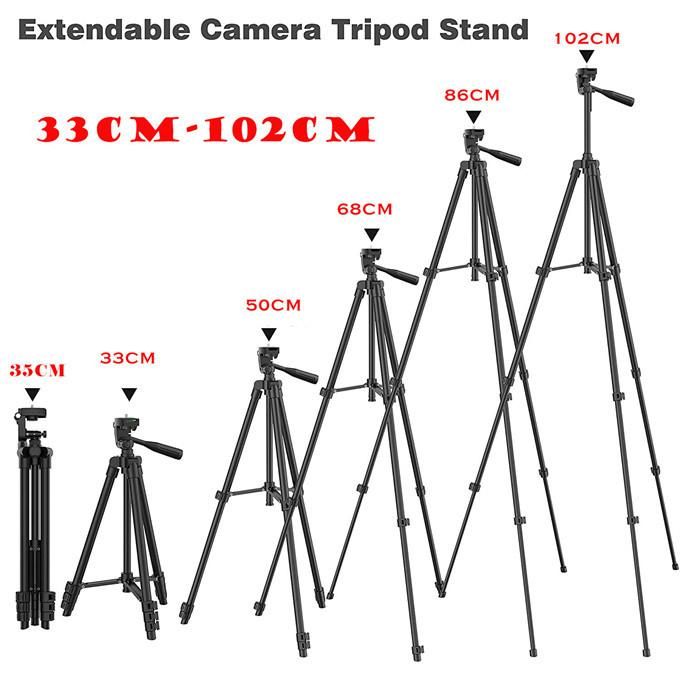 Portable Telescopic Smartphone Tripod With Phone Holder-No Rod